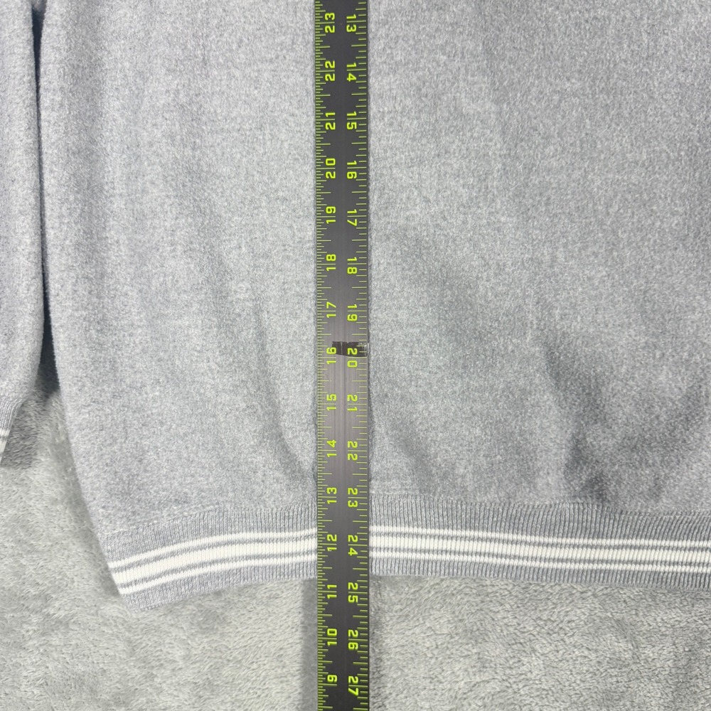 Vintage Gear For Sports Mens XL Michigan Sweatshirt Gray Striped Trim Crewneck - Picture 5 of 8